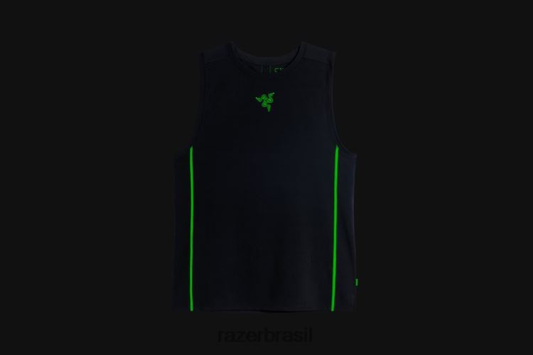 Razer vestuário Uma cor athleisure - tanque de instinto 06X4JT196